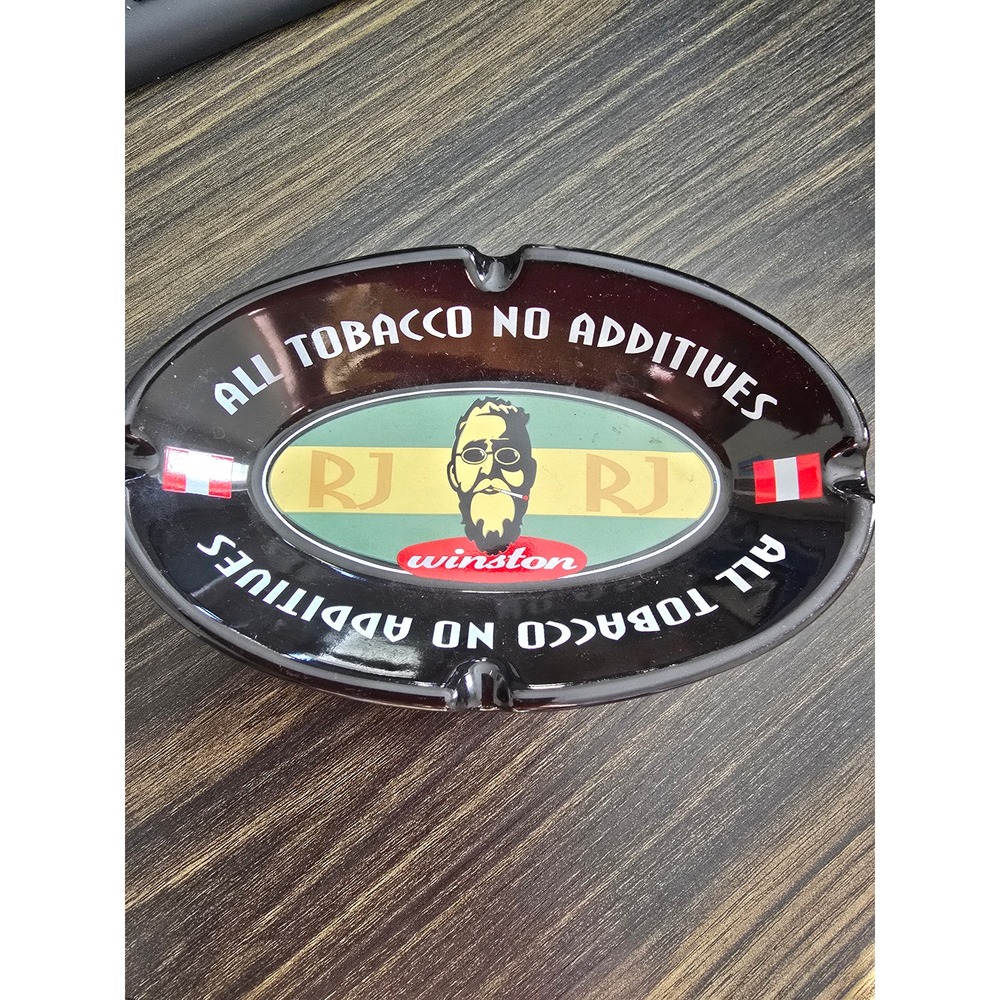 Vintage Winston Cigarettes Ashtray RJ Reynolds‎ Tobacco Advertising